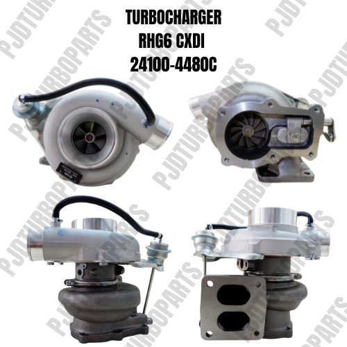 TURBOCHARGER TURBO ASSY RHG6 CXDI SK460-8 SK480 PN S1760-E0121 24100-4480C 17201-E0230 VA570100
