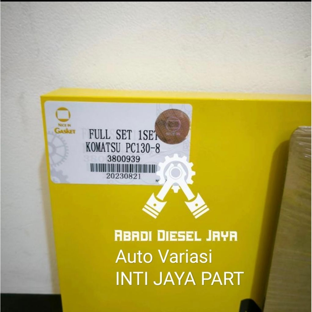 GASKET KIT OVERHOUL PC130-8 PC130 8 PACKING FULLSET 3800939 NICE ASLI