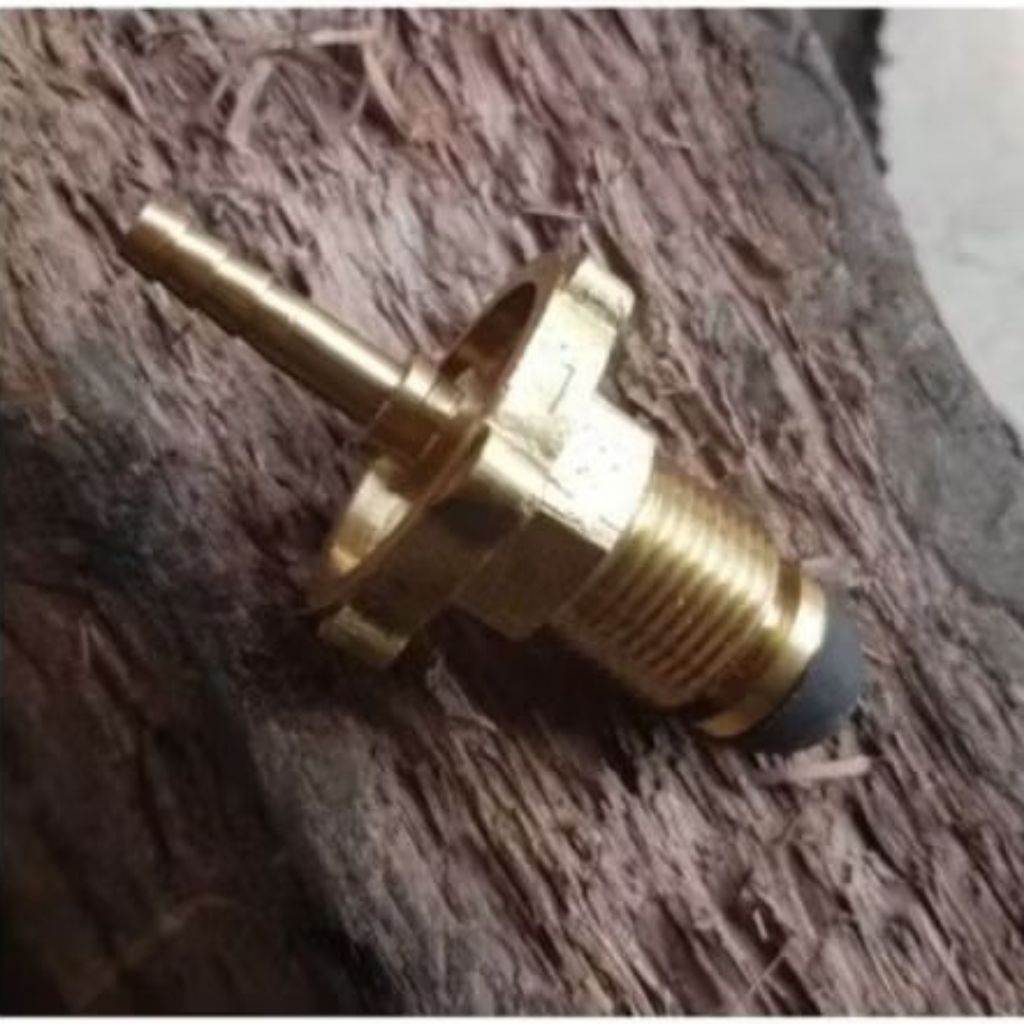 Nepel Pigtail Tabung Gas 50kg selang 3/8" inch Kuningan