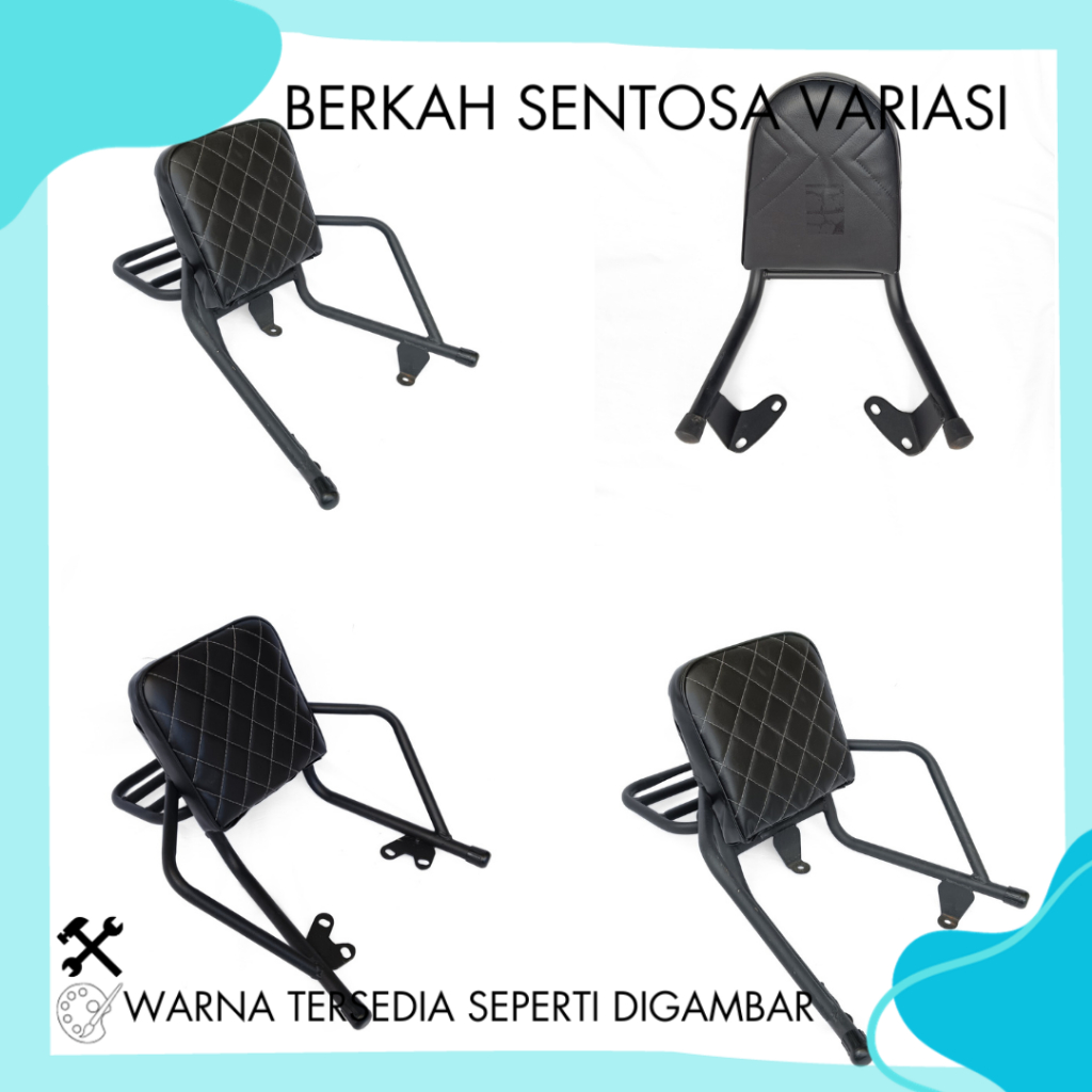 SANDARAN SENDERAN JOK BELAKANG MOTOR ALL BEAT STREET DELUXE FI KARBU SENDERAN JOK MOTOR SCOOPY NMAX 