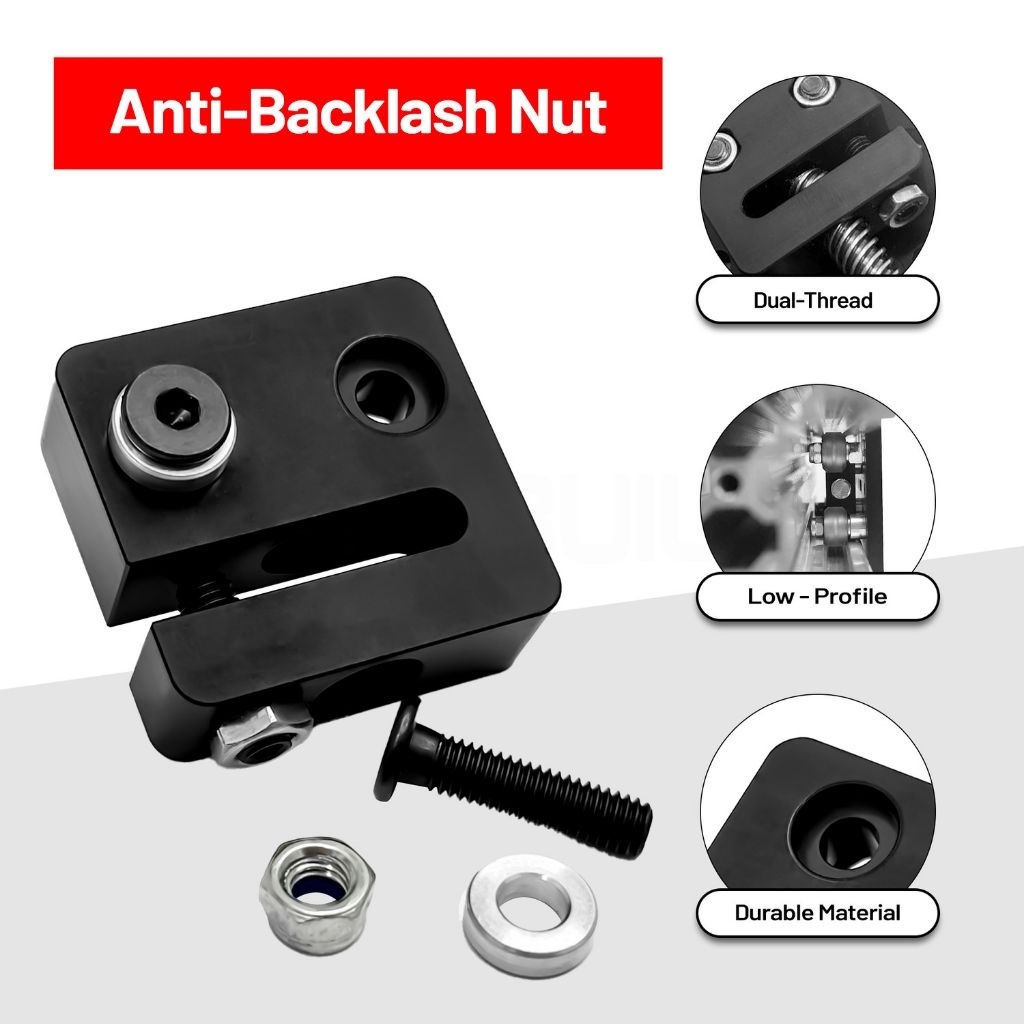 T8 Leadscrew 8mm Nut Block Anti-Backlash 8 Lead 4 Start