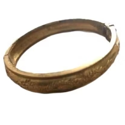 gelang bangle motiv naga lapus emas 18k