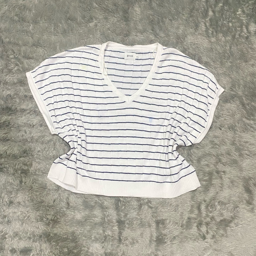 Gaudi Knit Stripes Vest