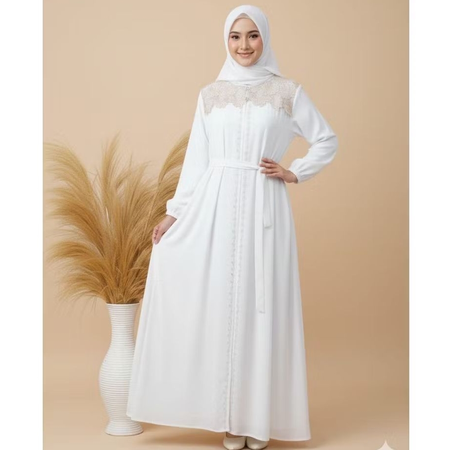 Kamila Abaya/dress raya ceruty set hijab