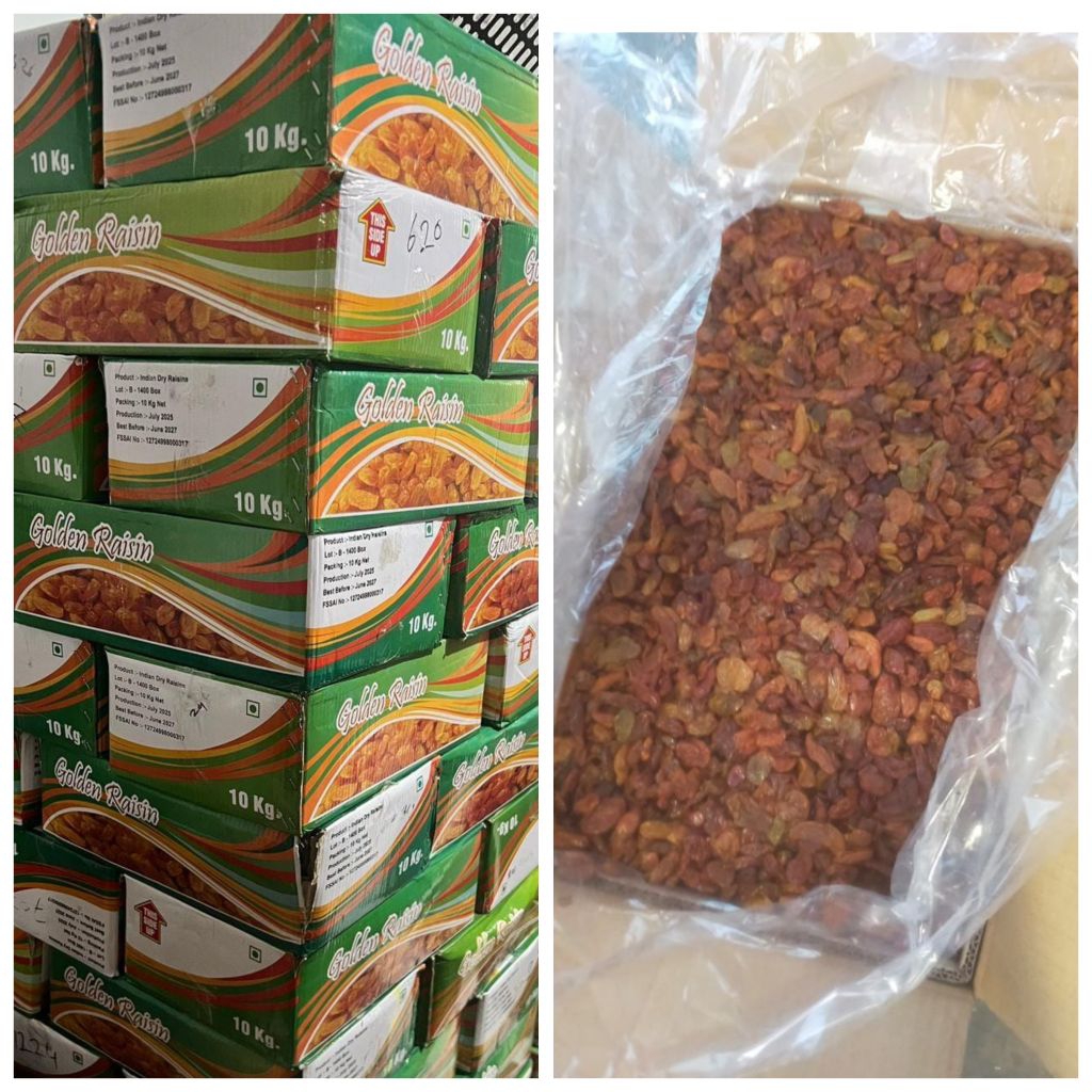 Kismis Asam Manis Golden Raisin 10kg Dus