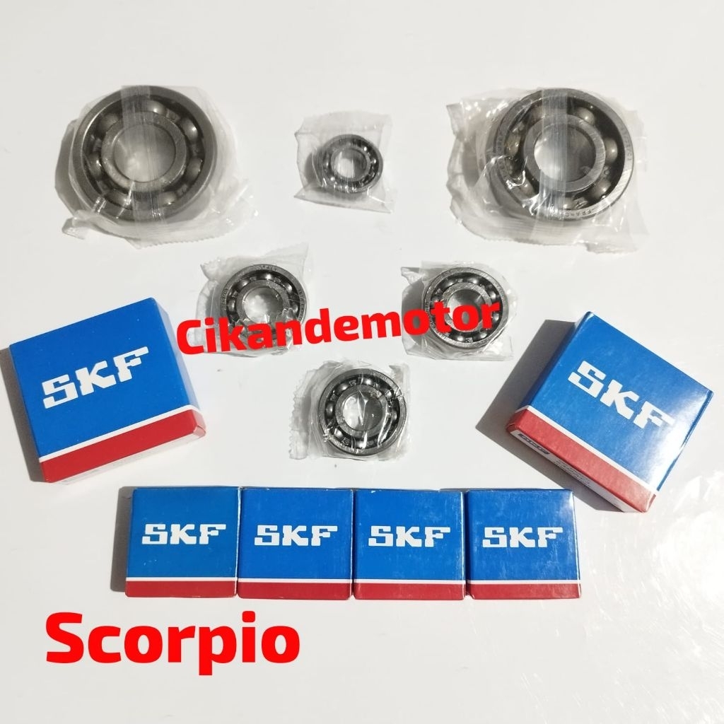 bearing lahar rasio Kruk As komplit SCORPIO koyo japan C3