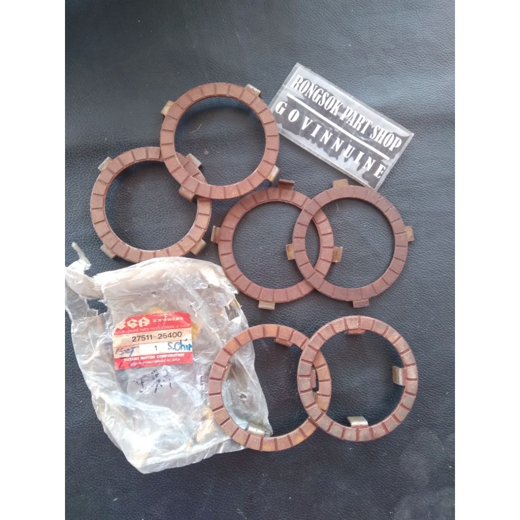 kampas kopling suzuki rc110 rc 110 crystal cristal kristal tornado gs gx ori asli japan