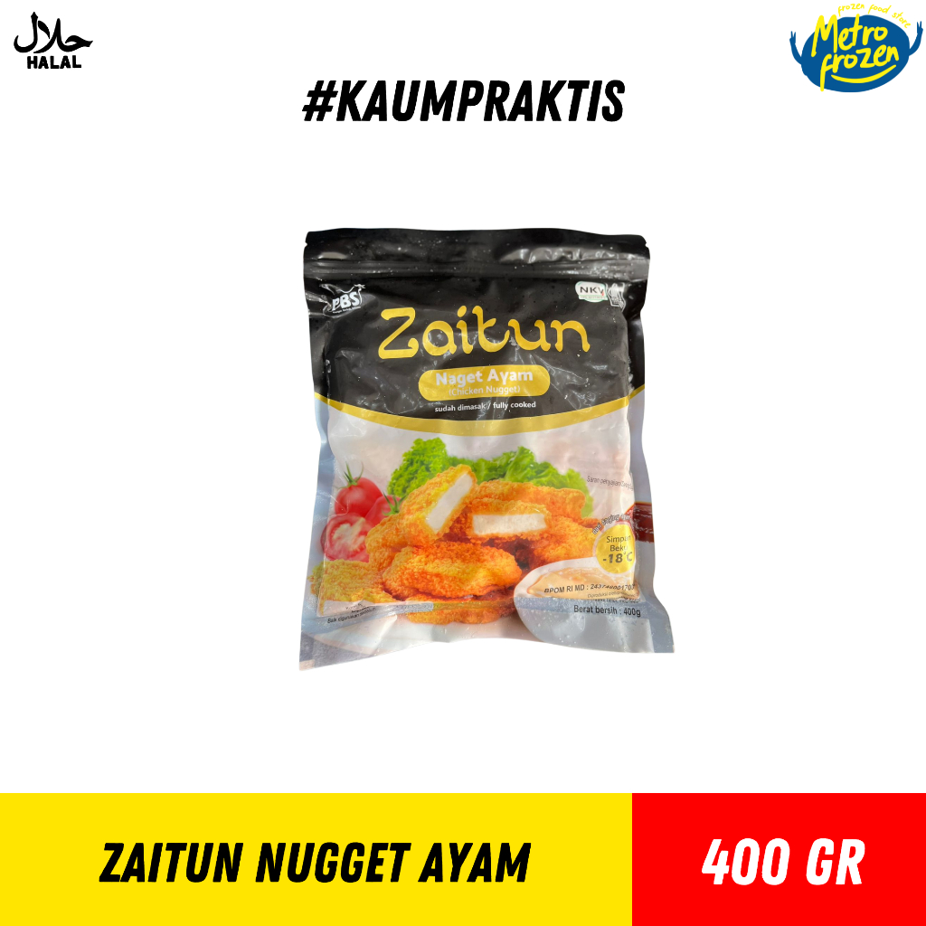 ZAITUN Nugget Ayam 400gr //chicken nugget //naget ayam zaitun