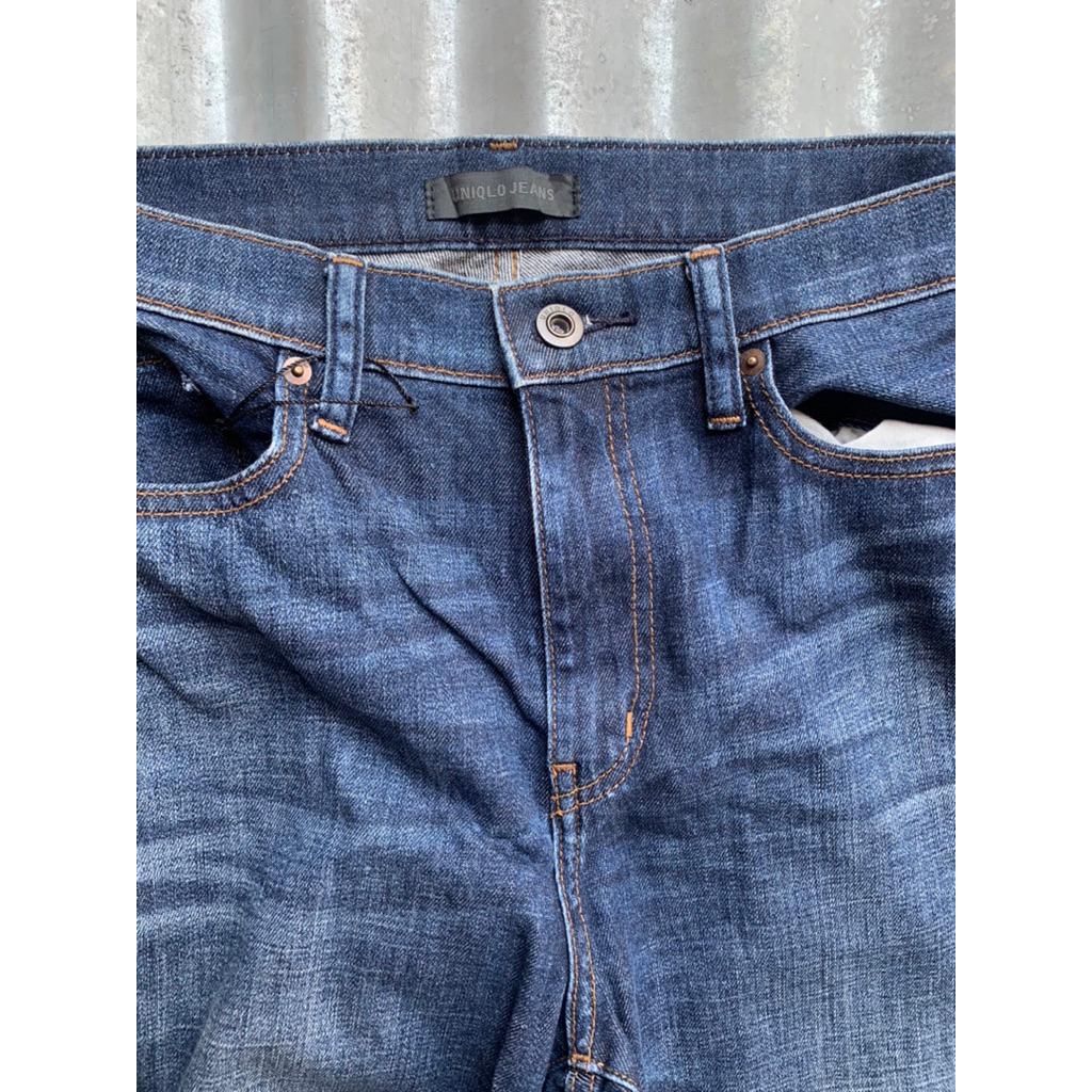 Celana denim pria (UNIQLO ORIGINAL) second brand