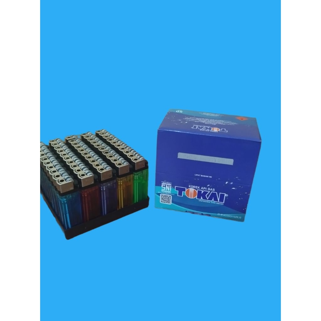 Korek Api Gas TOKAI 1 Pack isi 50 pcs / Korek Gas TOKAI Original