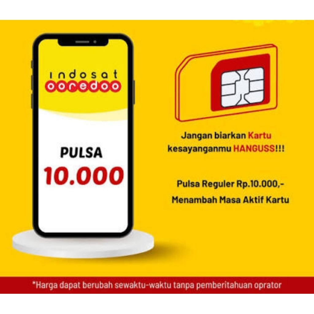 Pulsa indosat im3 10rb