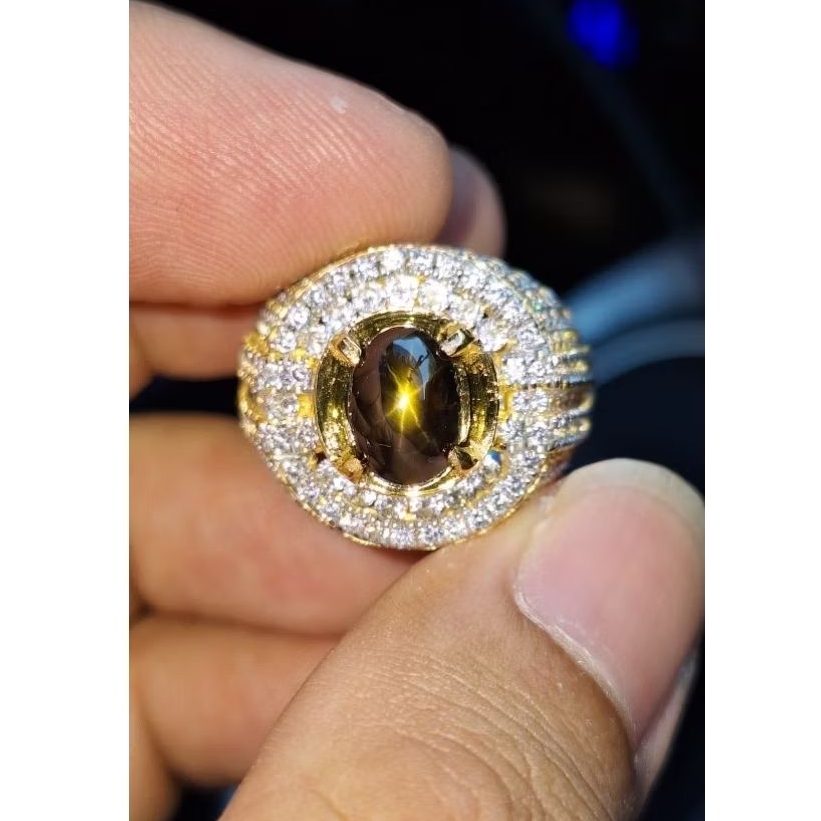 Bangsing golden wulung / golden star sapphire