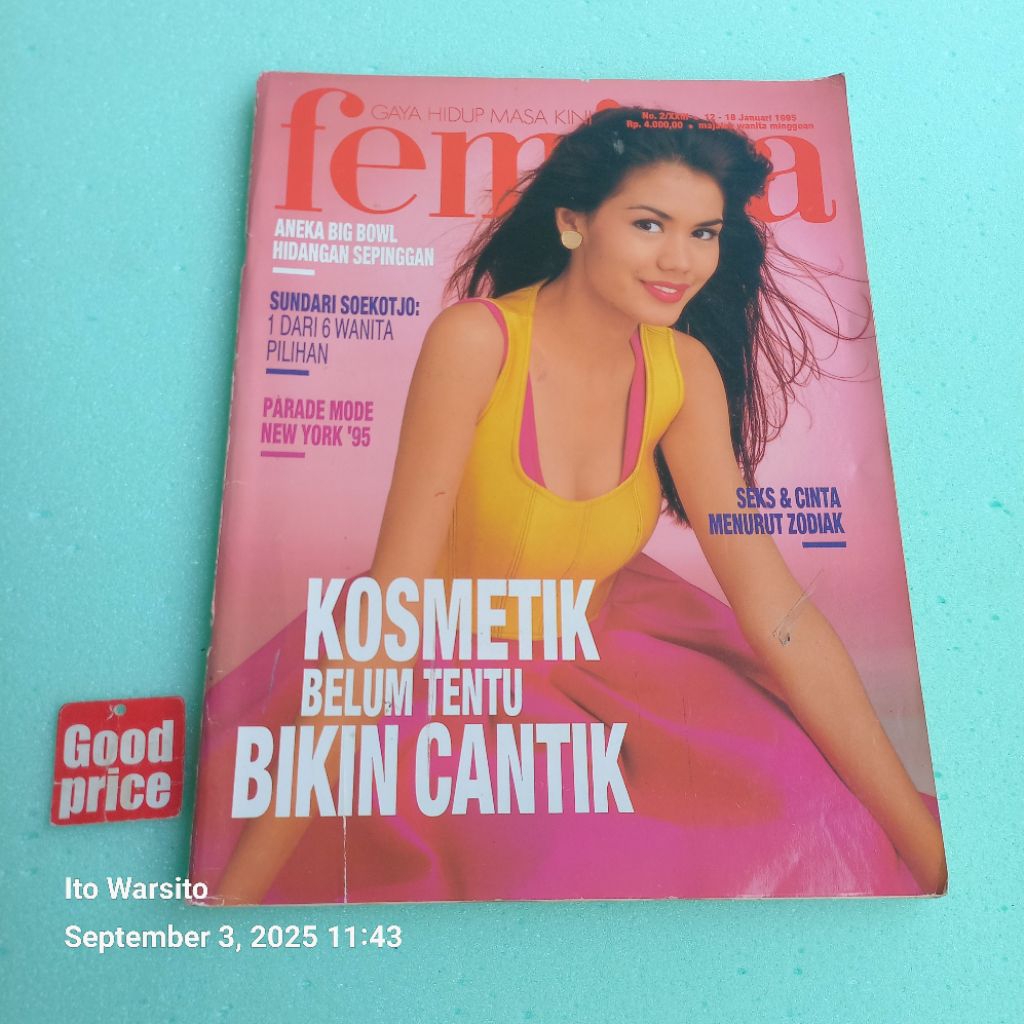 Majalah Femina tahun 1990an VII