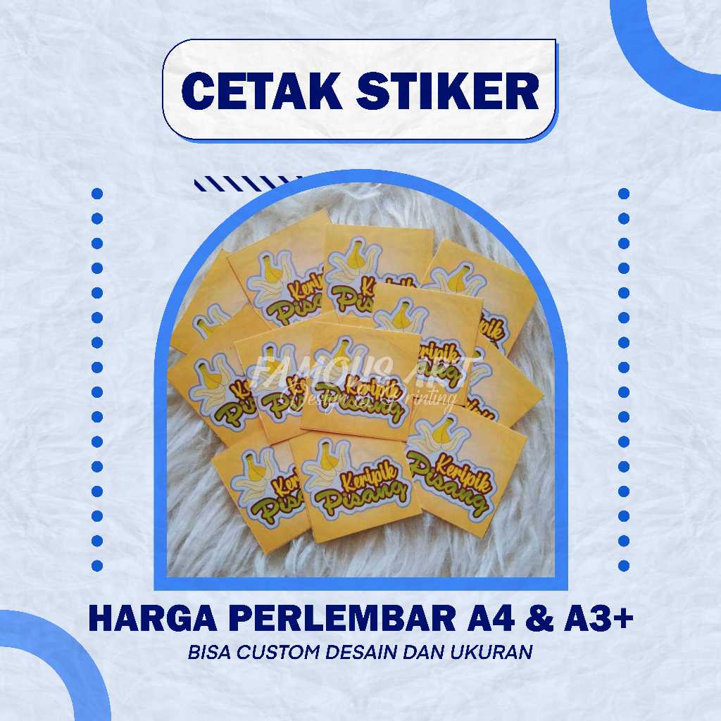 CETAK STIKER CUSTOM STIKER BONTAK CAMEL VINYL SUSU HOLOGRAM STIKER VINYL TRANSPARANT STIKER PRODUK