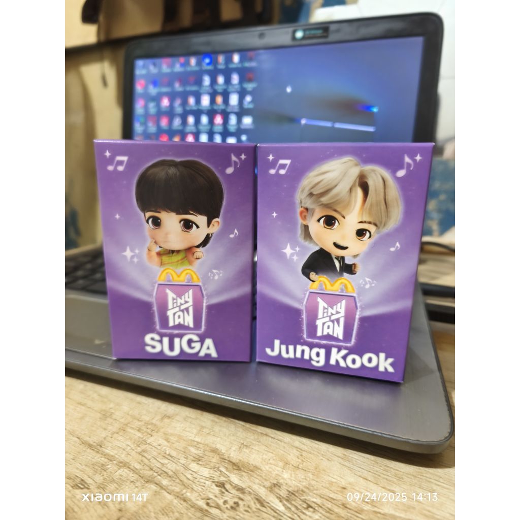 HappyMeals merchandise BTS Action figure original resmi
