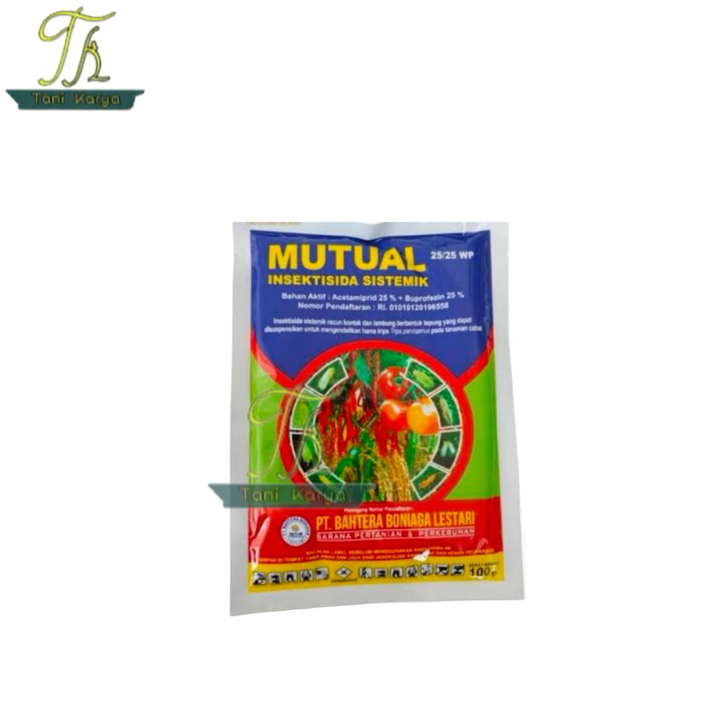 MUTUAL 25/25WP 100GRAM / INSEKTISIDA MUTUAL 100GRAM / INSEKTISIDA MUTUAL 25/25WP 100GRAM