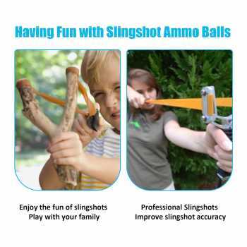 Yernea Peluru Ketapel Slingshot Ammo Hard Mud Balls 100 PCS 10mm - 9mm - 8mm