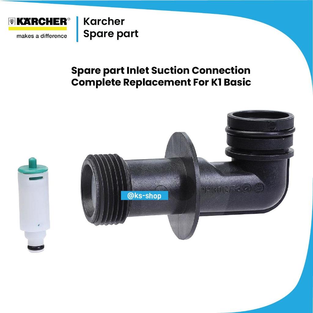 Karcher Spare Part Inlet Suction Connection Lengkap Pengganti Untuk K1-K2 360 Basic Original By Karc