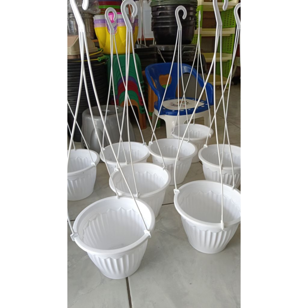 POT GANTUNG# POT BUNGA #POT PLASTIK