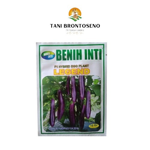 Benih Terong Ungu LEGEND F1 isi 10gram dari benih inti
