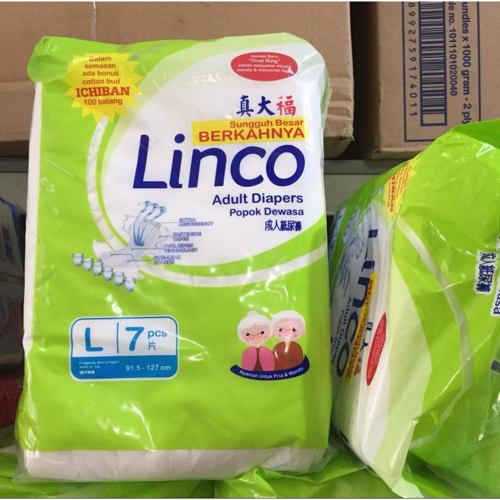 Linco Popok Dewasa Adult Diapers L7