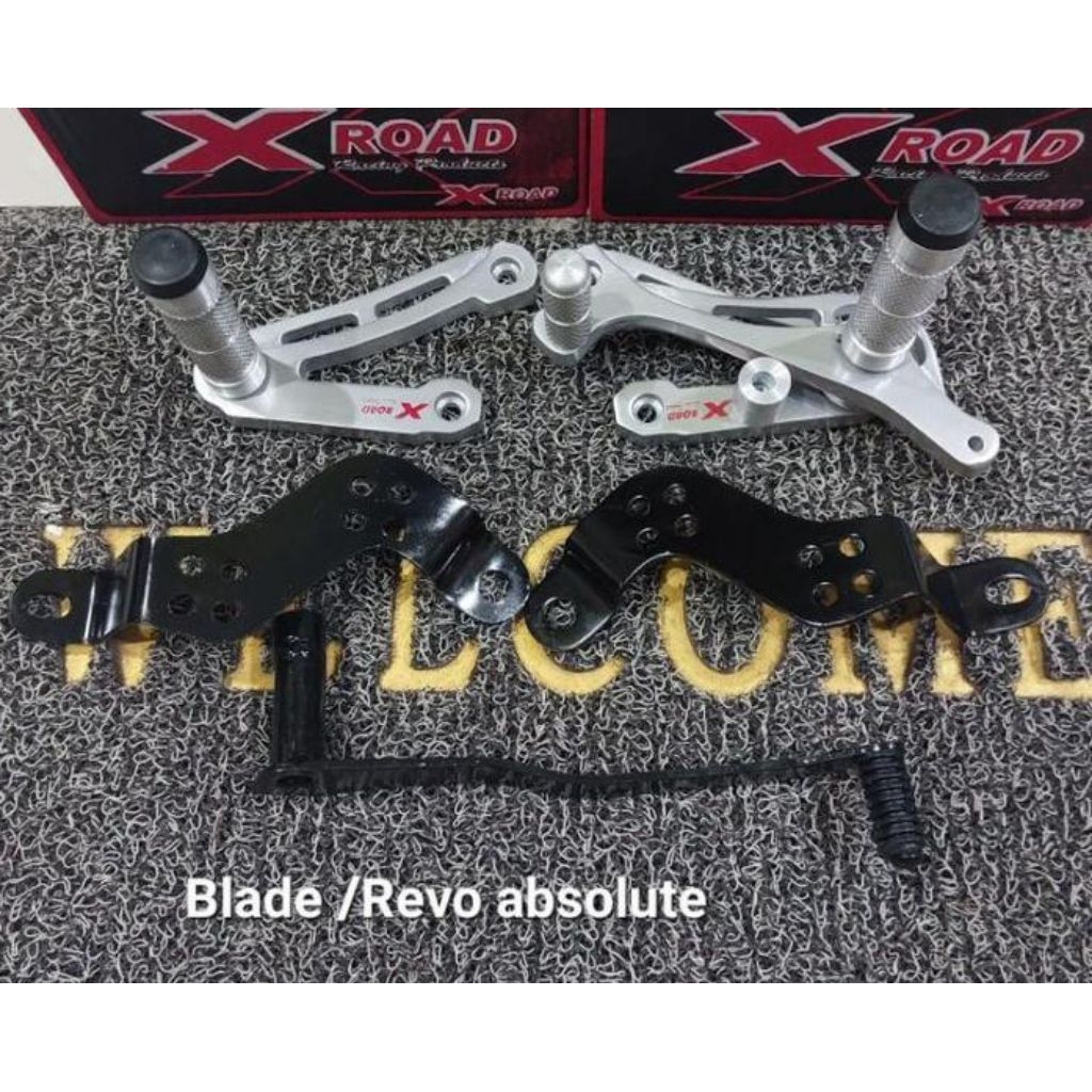 Footstep Underbone/Racing X-Road Honda Blade Old/Revo Absolute/Revo Injeksi/Underbone/Sparepart/Spar