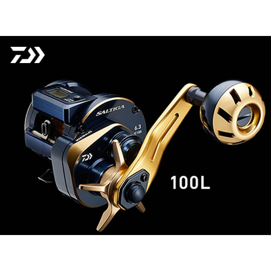Reel Pancing Daiwa 21 Saltiga IC 100L(Left Handle/handle kiri) made in jepang