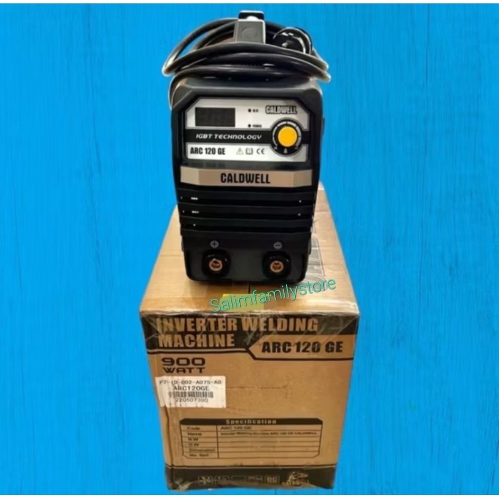Mesin Las Listrik Travo Las Inverter IGBT 900 Watt Caldwell ARC 120 GE