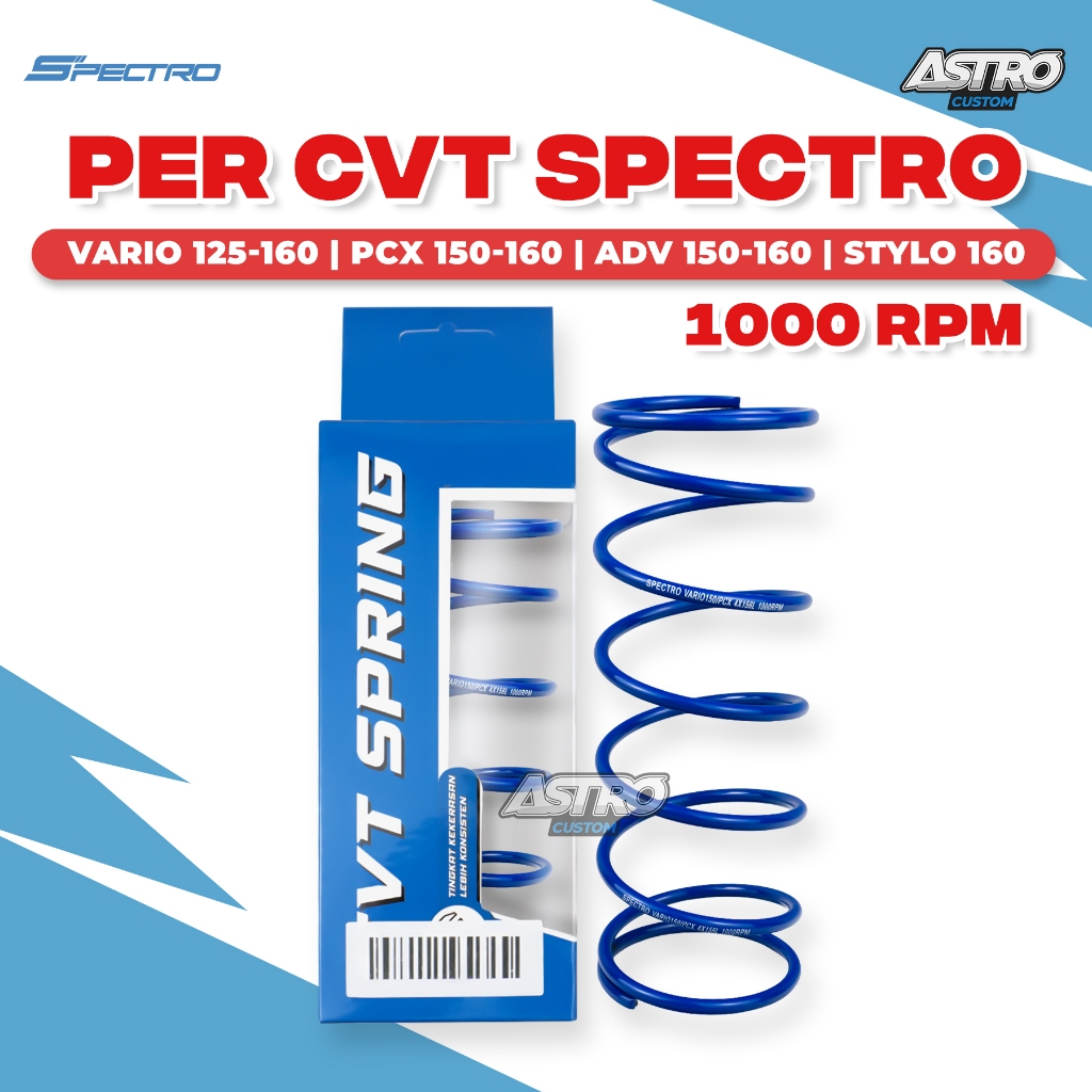Spectro Per CVT 1000 RPM Vario 125 150 110 Karbu PCX 150 CBU ADV 150 ADV 160 Upgrade CVT Racing