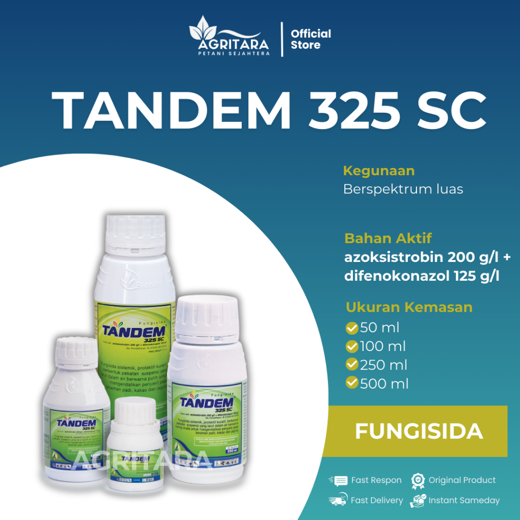 FUNGISIDA TANDEM 325 SC 50 ML