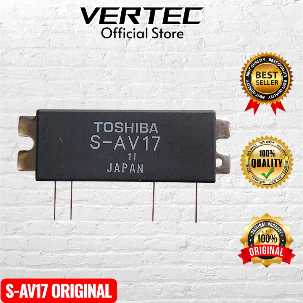 Final S-AV17 Original Asli TOSHIBA Rig ICOM Kenwood SAV17