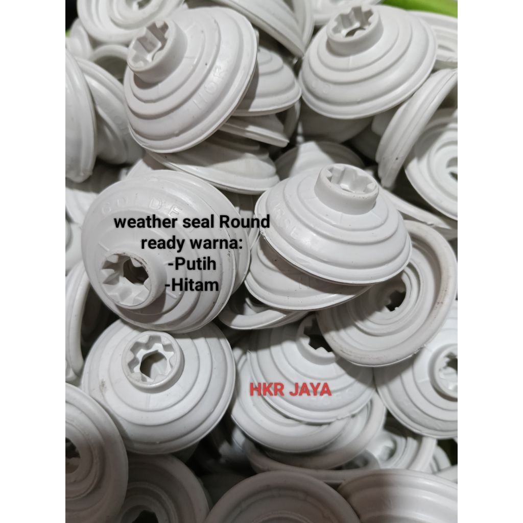 Weather Seal Round - Rooftop Seal Round Putih