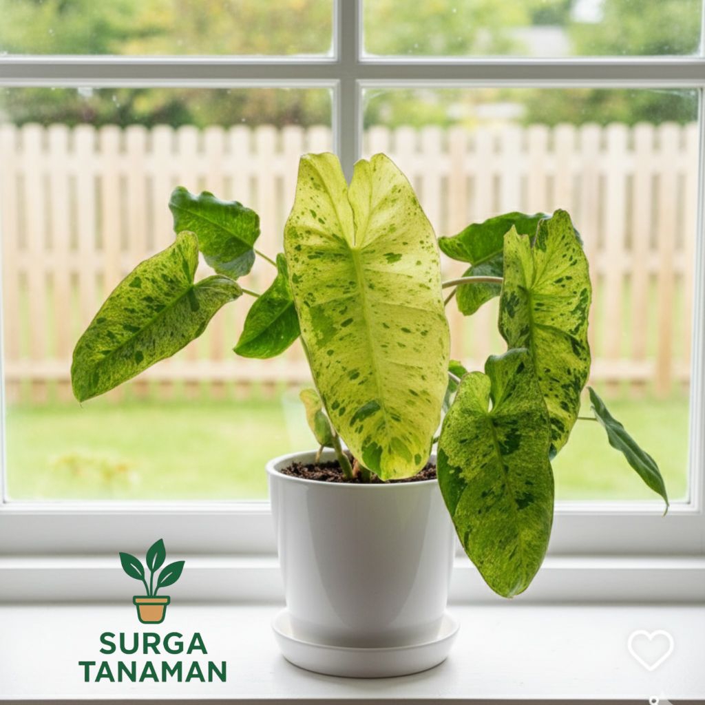 Tanaman hias indoor philodendron paraiso verde - tanaman philodendron paraiso verde - tanaman cantik