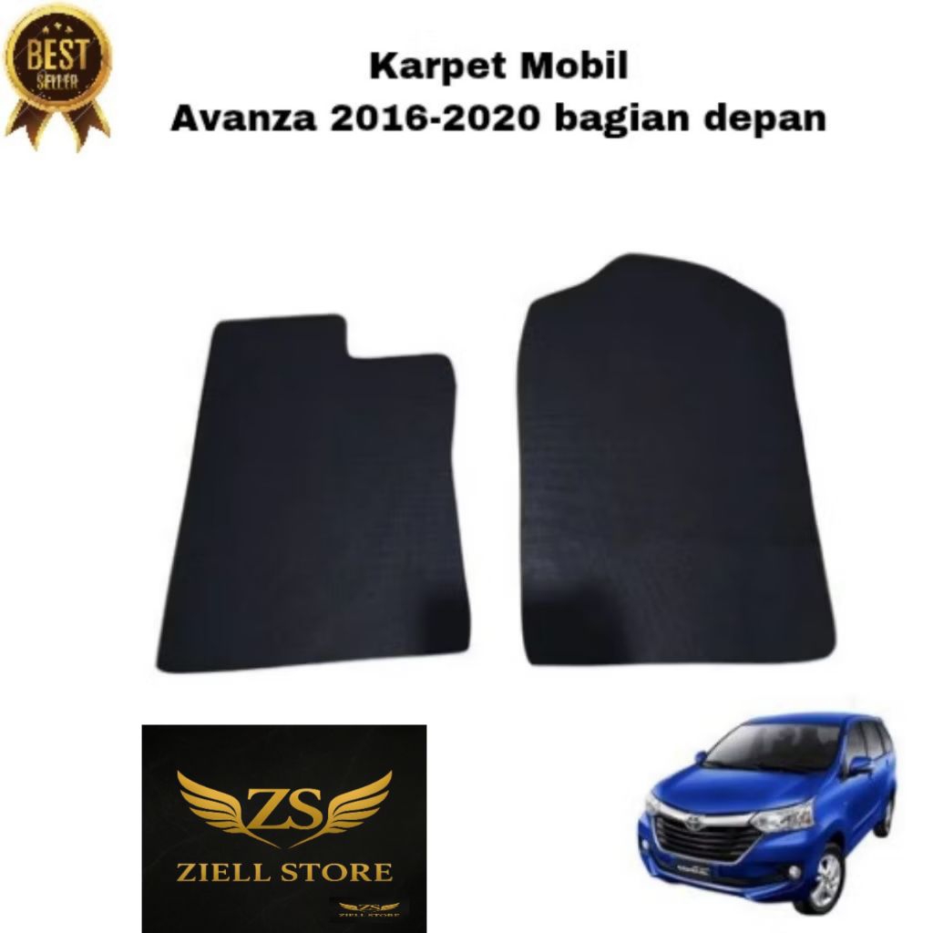 karpet mobil Avanza 2016-2020 bagian depan