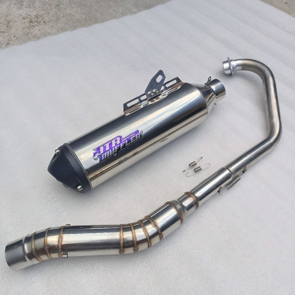 Knalpot Standar racing Vixion Satria fu jupiter mx verza mx king sonic supra gtr Cb150r Cbr 150r gsx
