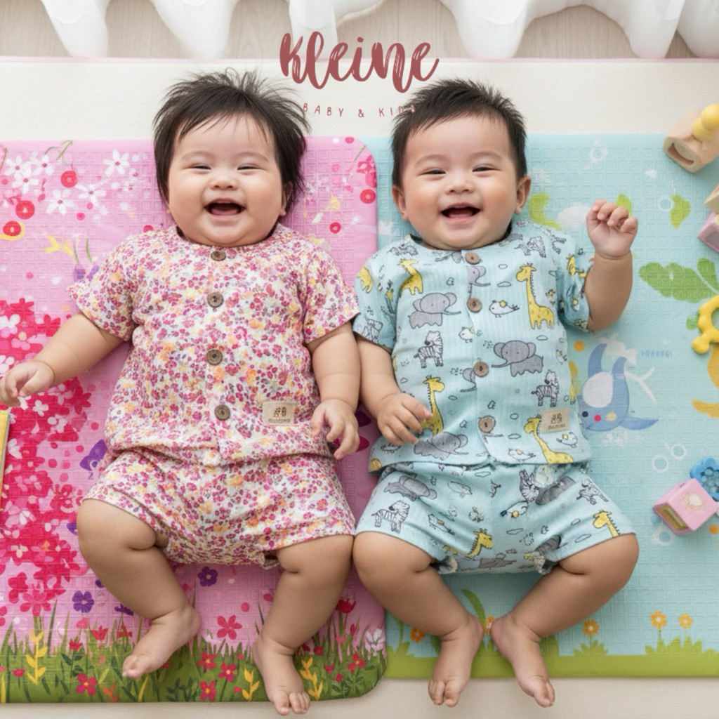 KLEINE BABY & KIDS - TARA POP SET/BAJU BAYI/BAJU BAYI NEWBRON/BAJU NEWBRON/SETELAN BAYI/SETELAN NEWB