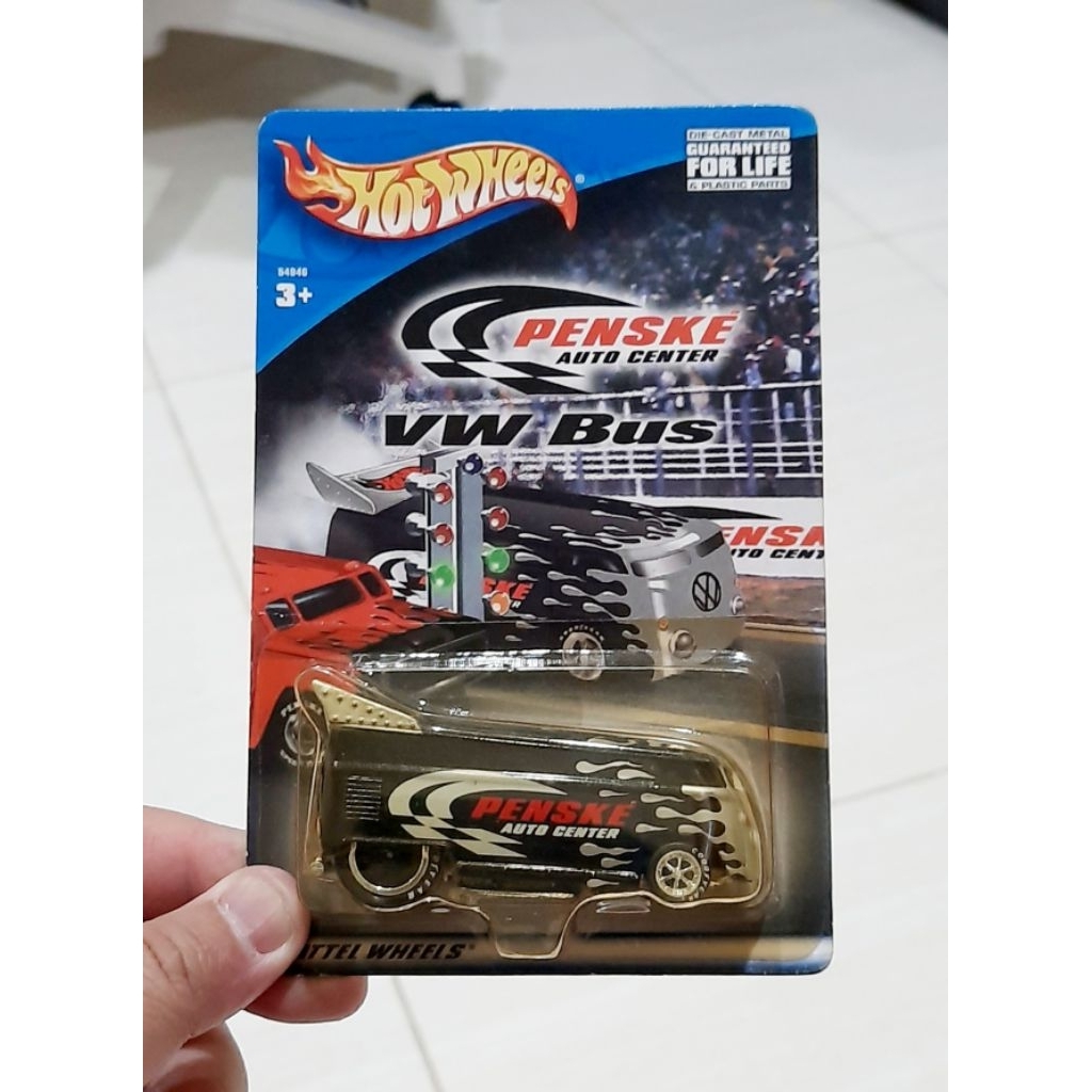 HOT WHEELS PENSKE VW BUS BLACK