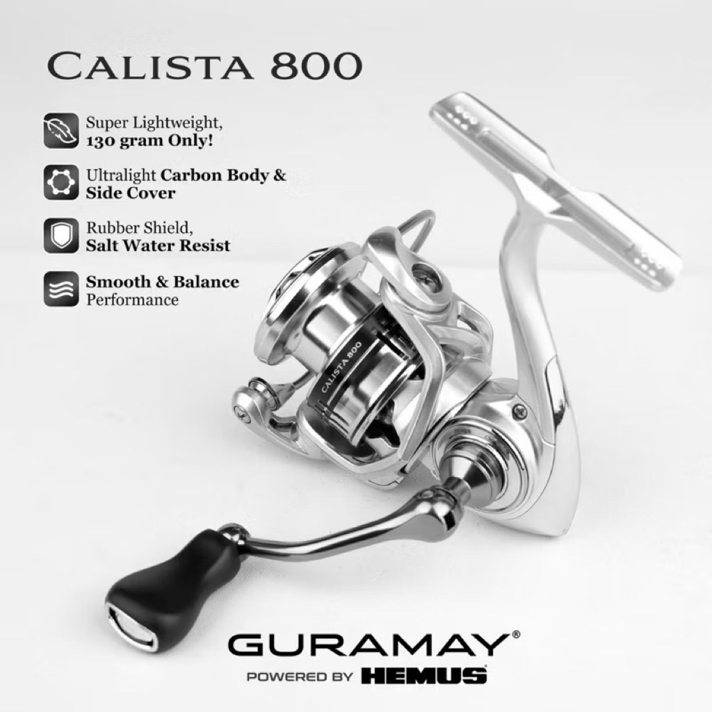 Reel Hemus Guramay Calista 800 SW Power Handle