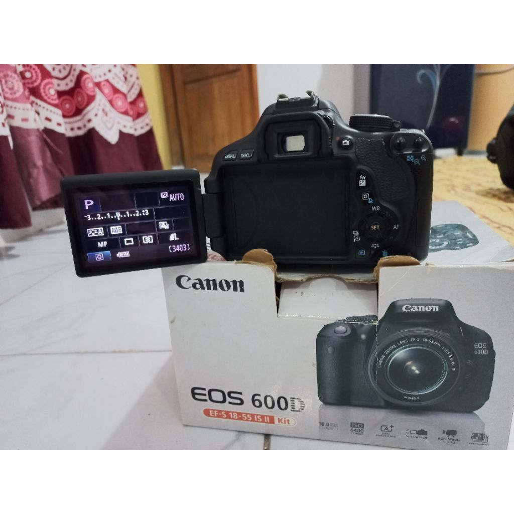 Kamera canon 600D