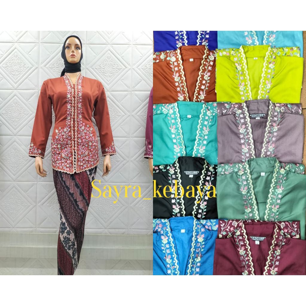 kebaya encim//kebaya betawi//kebaya ondel-ondel//kebaya katun