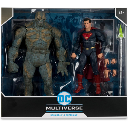 McFarlane Toys - DC Multiverse Doomsday & Superman 2pk (Batman V Superman: Dawn of Justice)