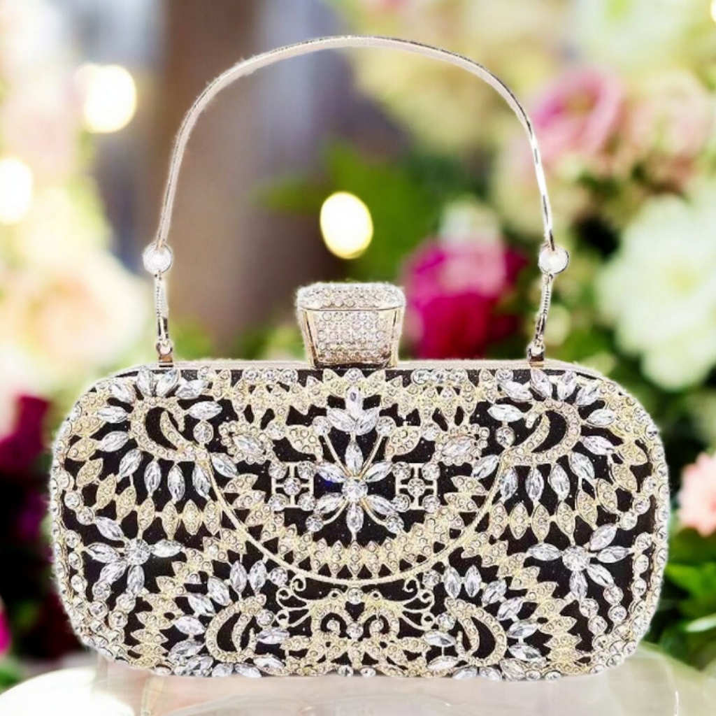 TAS PESTA IMPORT VB3440 CLUTCH DOMPET WANITA TAS PERNIKAHAN MEWAH TAS CEWEK TAS ELEGAN 12103 2069