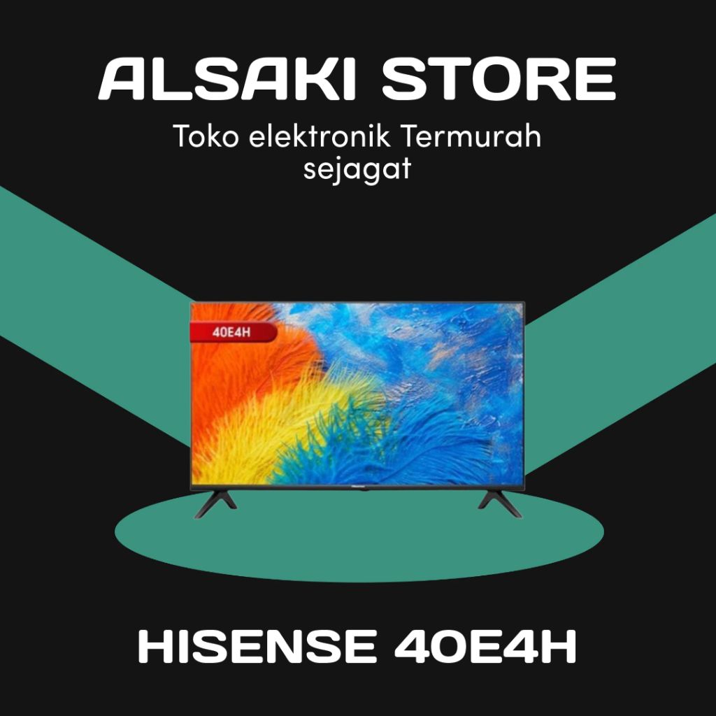 HISENSE 40E4H FHD SMART TV
BEZELESS 40 inch