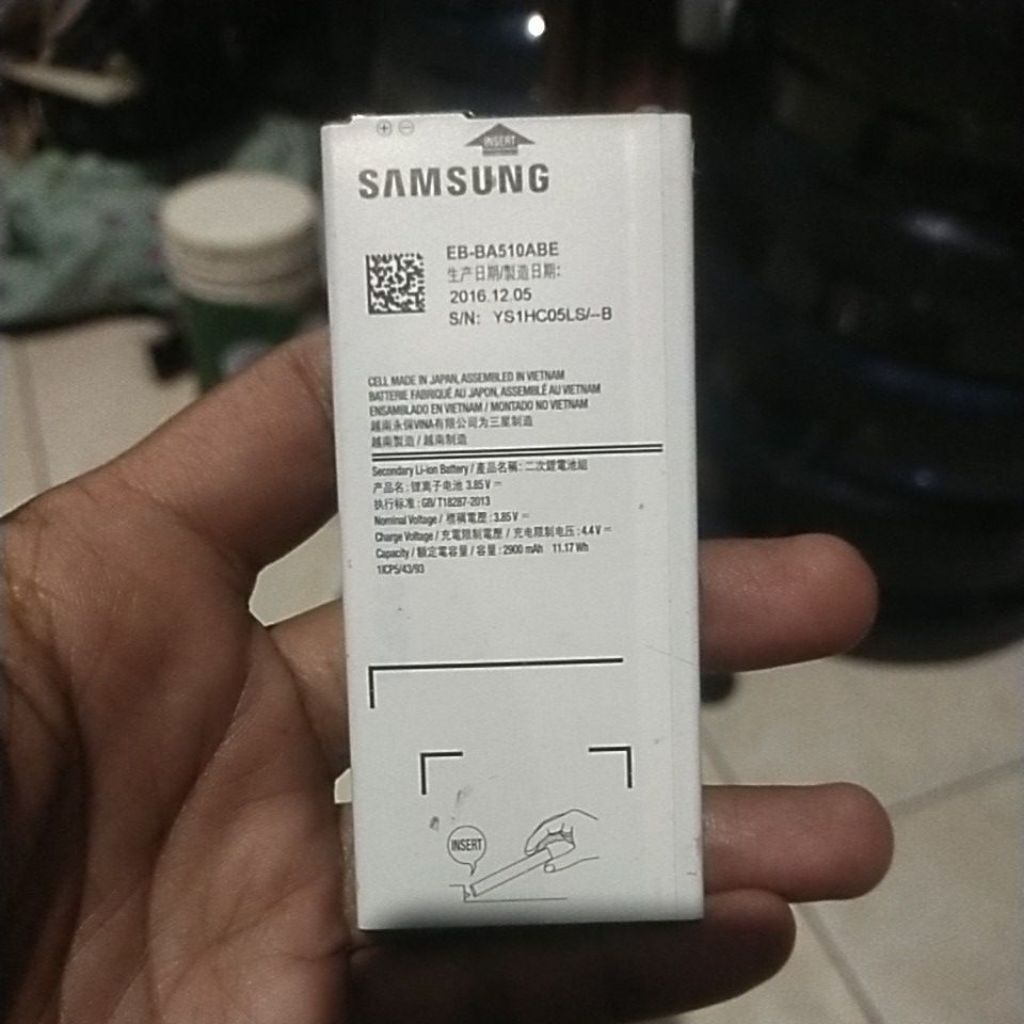 Batre samsung a5 2016 copotan