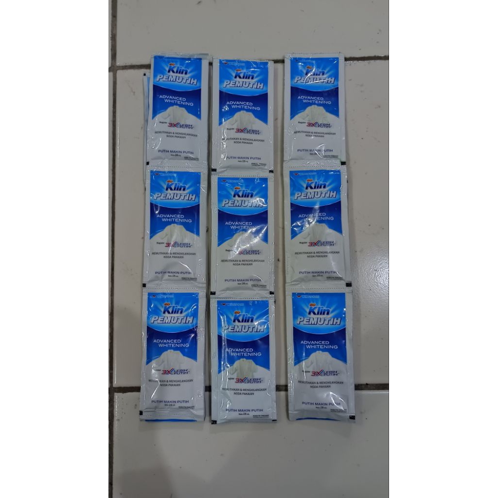 So Klin Pemutih Advanced Whitening Sachet 28 ml