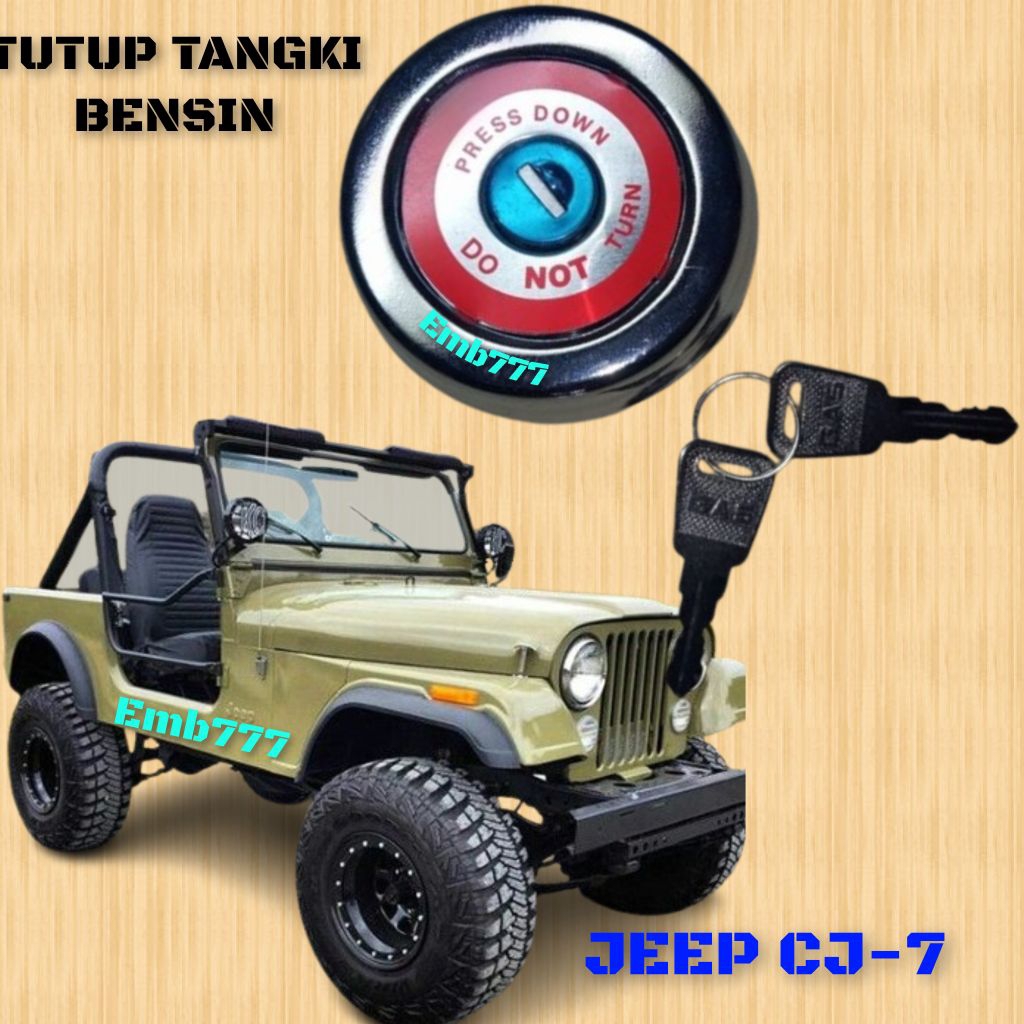 TUTUP TANGKI BENSIN JEEP CJ7 CJ 7