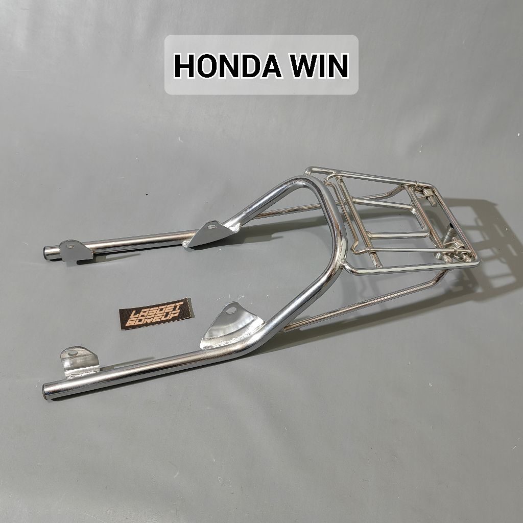 BEHEL BEGEL BACKRACK RAK JEPRET BELAKANG HONDA WIN TEBAL PRESISI MIRIP ORI