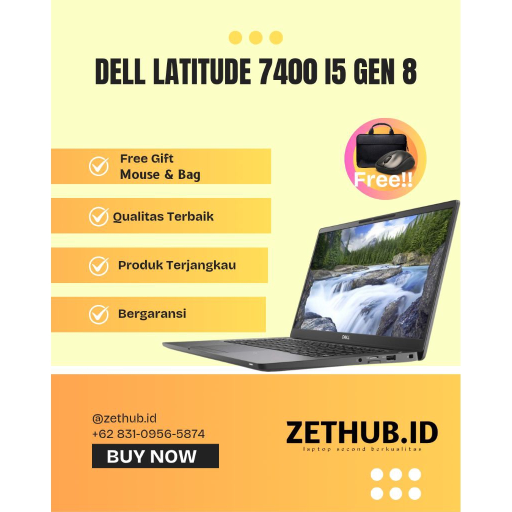 Dell Latitude 7400 i5 gen 8