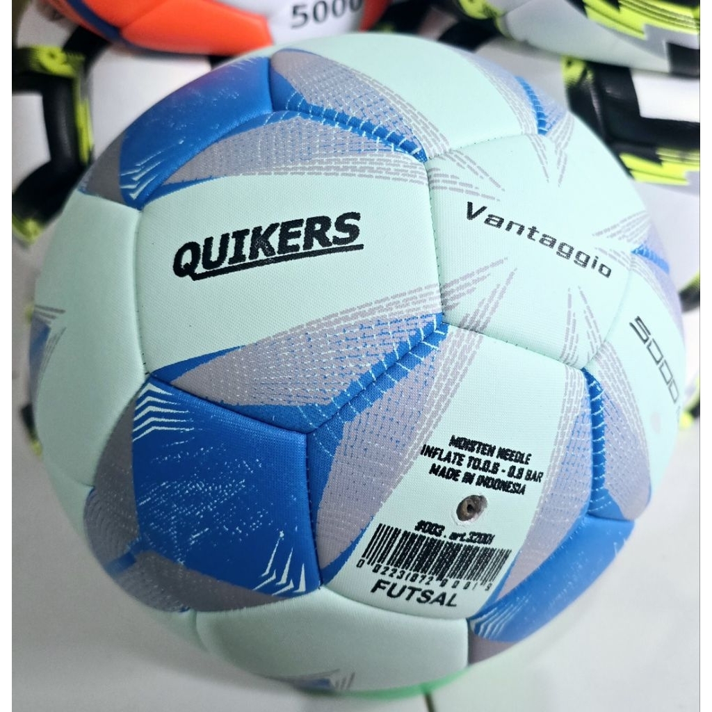 BOLA FUTSAL SIZE 4 QUIKERS 5000 ORIGINAL / BOLA FUTSAL ORIGINAL / BOLA FUTSAL SIZE 4