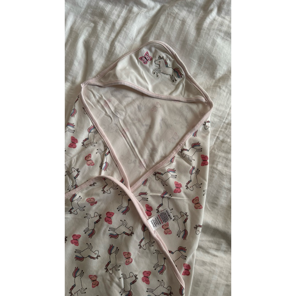 Preloved Selimut Juniors & motif kotak
